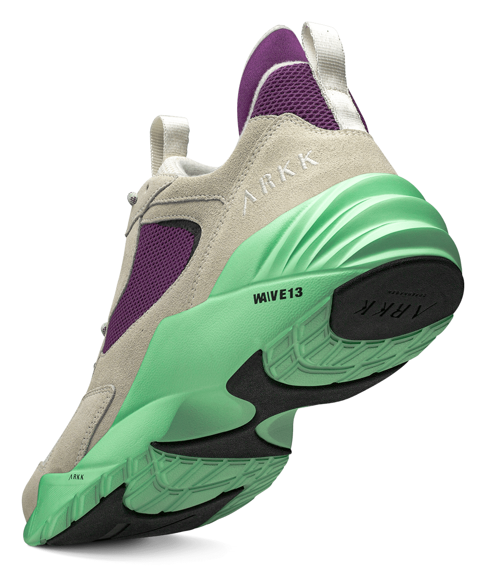 ARKK Collection Kanetyk Suede W13 | Off White Neo Mint | Women Kanetyk